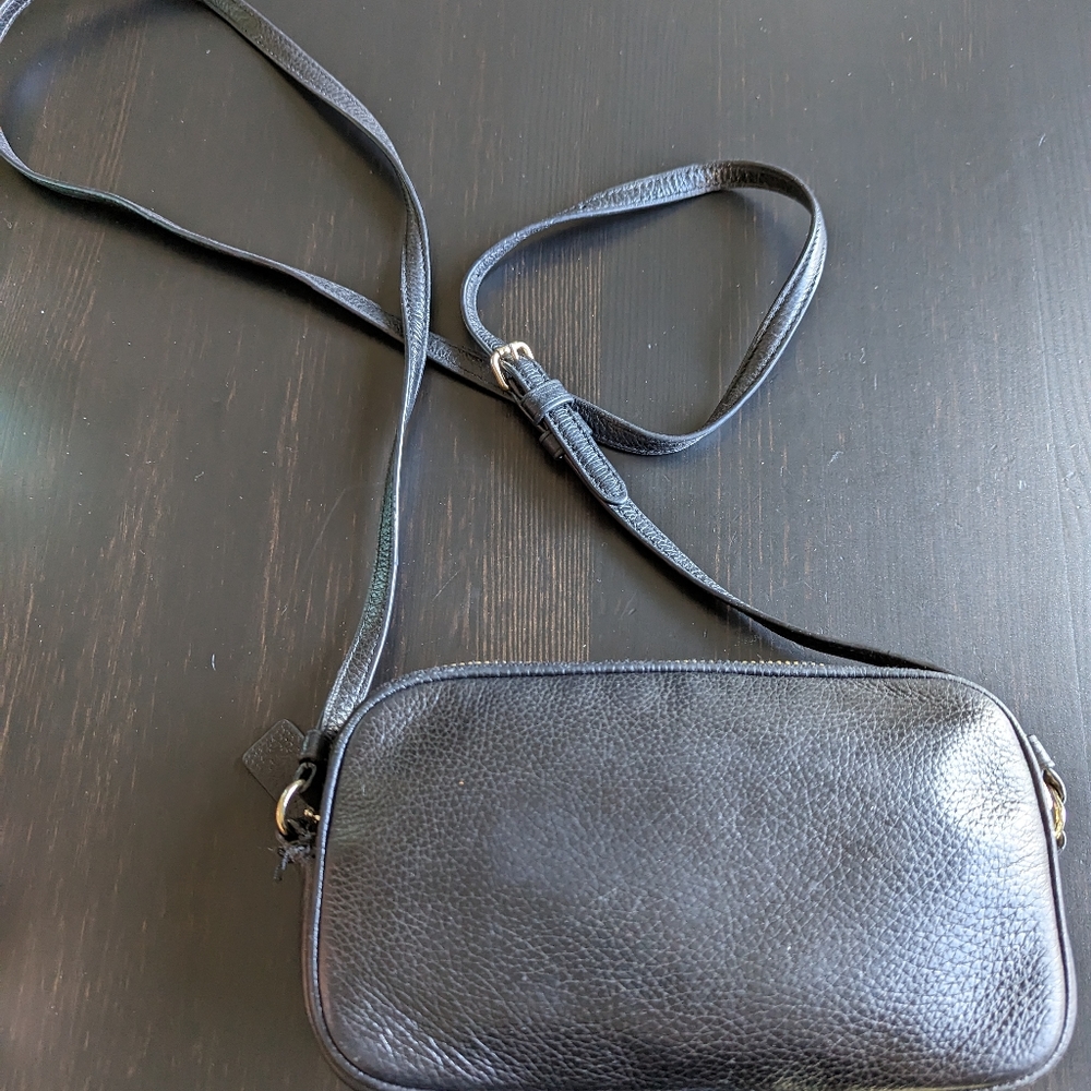 Coach Pebbled Leather Kira Crossbody Bag Gem